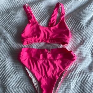 Simons Pink Bikini Set